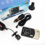 Відеореєстратор автомобільний MHZ DVR CT503 1080P з двома камерами, Реєстратор з камерою на машину