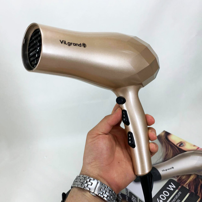 Фен VILGRAND VHD 2424TI. Цвет: бежевий