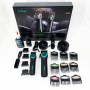 Набір VGR 2 в 1 V-001 V-977 BLACK, акумуляторна машинка для стрижки та триммер. Колір: чорний