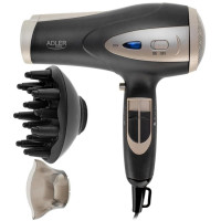 Фен з іонізацією та дифузором Adler AD 2248 grey 2400Вт