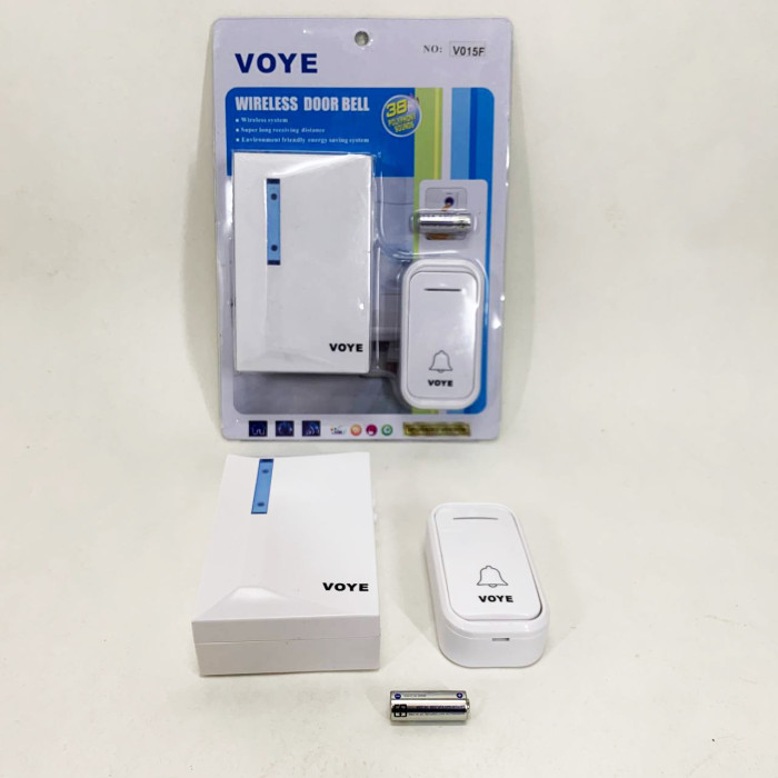 Дзвінок бездротової Mz Voye Battery Дистанційний дзвінок на двері