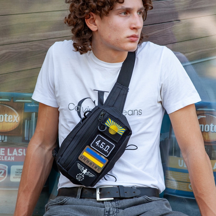 Сумка бананка тактична Cordura | Чоловіча/жіноча | Для спорту, міста, туризму
