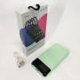 Павербанк Power Bank UKC 50000mAh Мобільна зарядка зовнішній акумулятор портативний павер. Колір: зелений