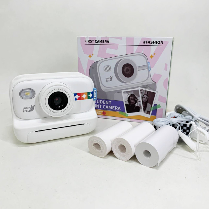 Дитячий фотоапарат миттєвого друку S9 WHITE