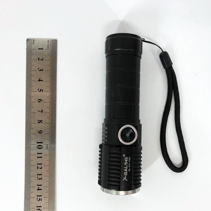 Ліхтарик ручний тактичний Bailong BL-X31-P90, водонепроникний ліхтар, кишеньковий міні ліхтар