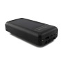 Портативний зарядний пристрій на 20000mAh, Power Bank на сонячній батареї, для планшета. Колір: чорний