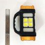 Ліхтар кемпінговий з сонячною панеллю та повербанком HB-1678-2х8LED-6COB, ліхтар кемпінговий світлодіодний