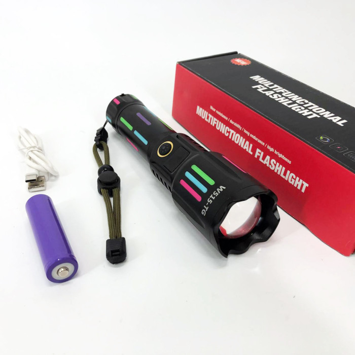 Ліхтар NIGHT VISION FLUORESCENCE W515-PM10-TG, Надпотужний ліхтарик, Підствольний ліхтарик