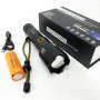 Ліхтар NIGHT VISION FLUORESCENCE X83 WHITE LASER PM30-TG, світлодіодний ручний акумуляторний портативний