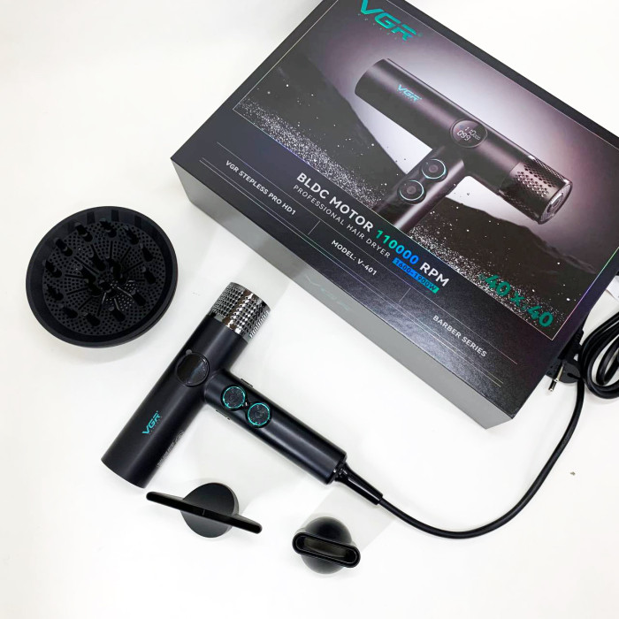 Фен професійний VGR V-401 BLACK