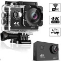Водонепроникна спортивна екшн камера DVR Sport S2 Wi-Fi/SD, Бодікамера з дисплеєм, Відеокамери sport