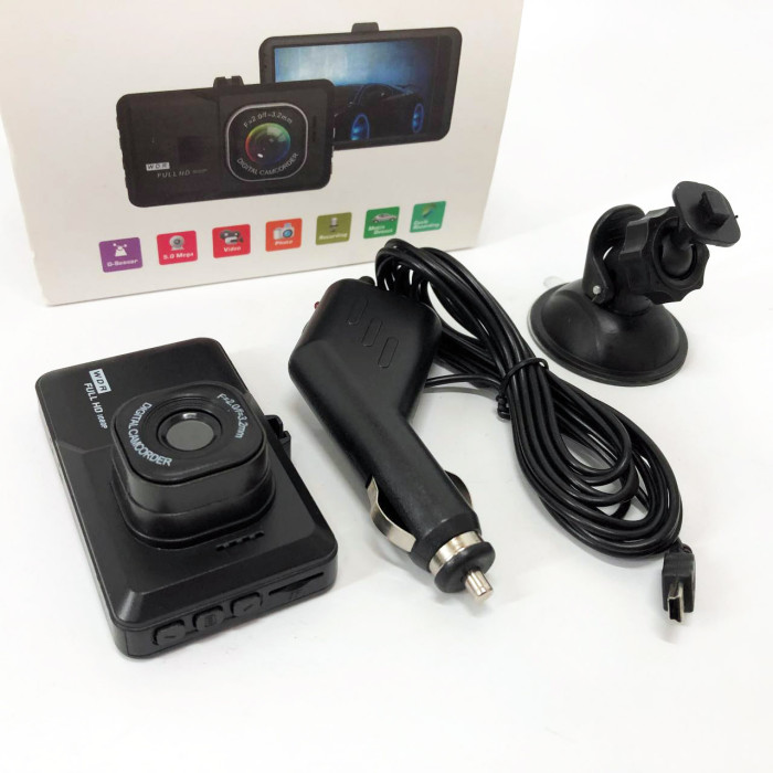 Автомобільний відеореєстратор 626-2, LCD 3", Angel Lens, 1080P Full HD, металевий корпус