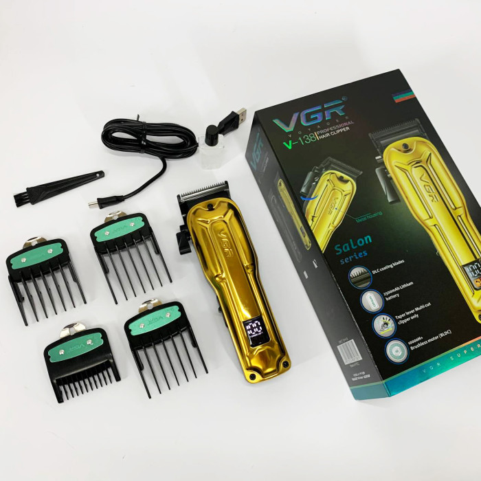 Акумуляторна машинка для стриження VGR V-138