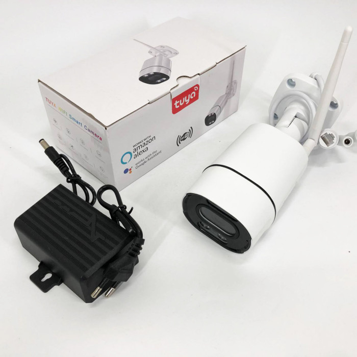 Камера відеоспостереження Camera C16 TUYA APP WIFI IP 3.0 mp вул.