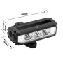 Велофара потужна EOS610-3LED, 900LM