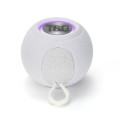 Бездротова потужна колонка TG337 з Bluetooth, RGB-підсвічуванням та радіо. Колір: білий