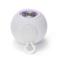 Бездротова потужна колонка TG337 з Bluetooth, RGB-підсвічуванням та радіо. Колір: білий