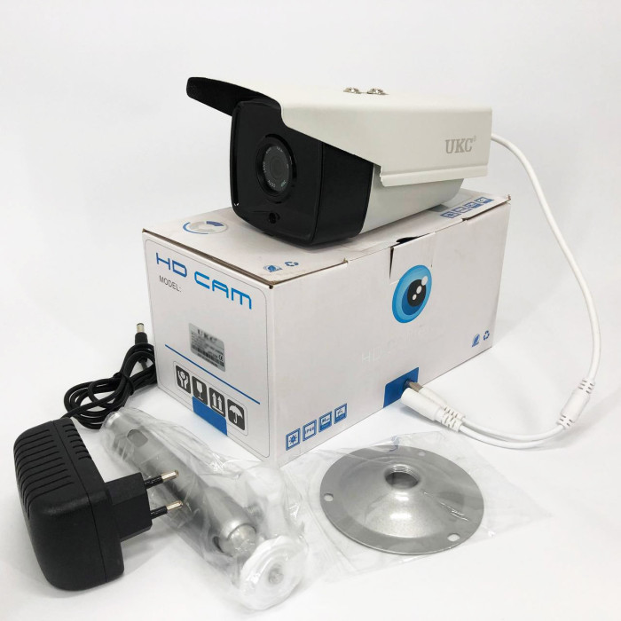 Дротова вулична камера UKC CAD 965 AHD 2mp/4mm, Камера з функцією запису на картку пам'яті