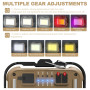Ліхтар кемпінг TZD-01-COB(White+Yellow+Red+Blue)-PRO Power Bank