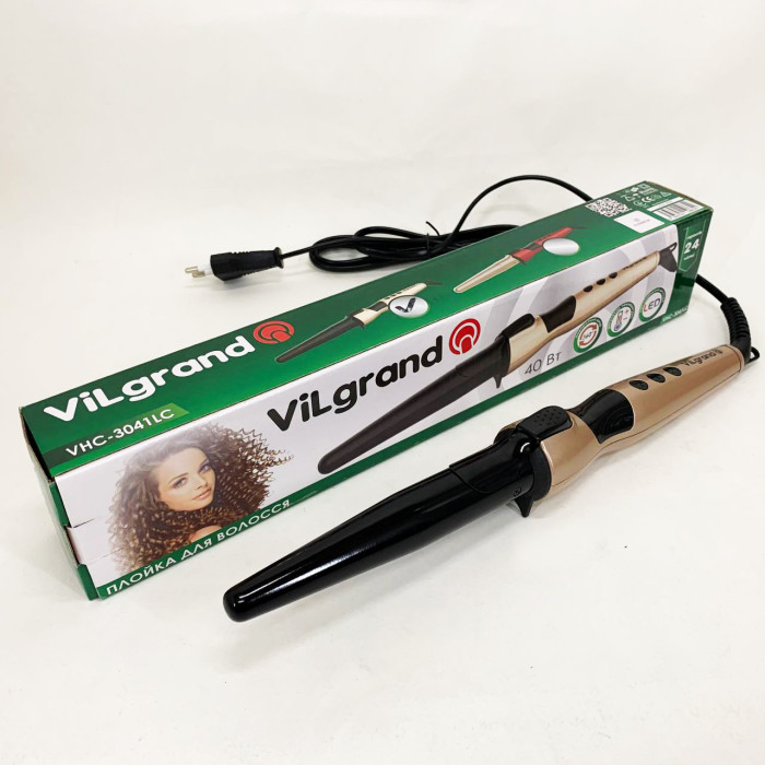 Плойка конусна ViLgrand VHC-3041LC. Колір: золотий