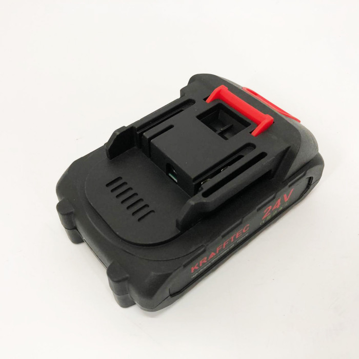 Літій-іонний акумулятор KRAFFTEC 24V 1500mAh для електроінструментів, Акумулятори для дриля шуруповерта