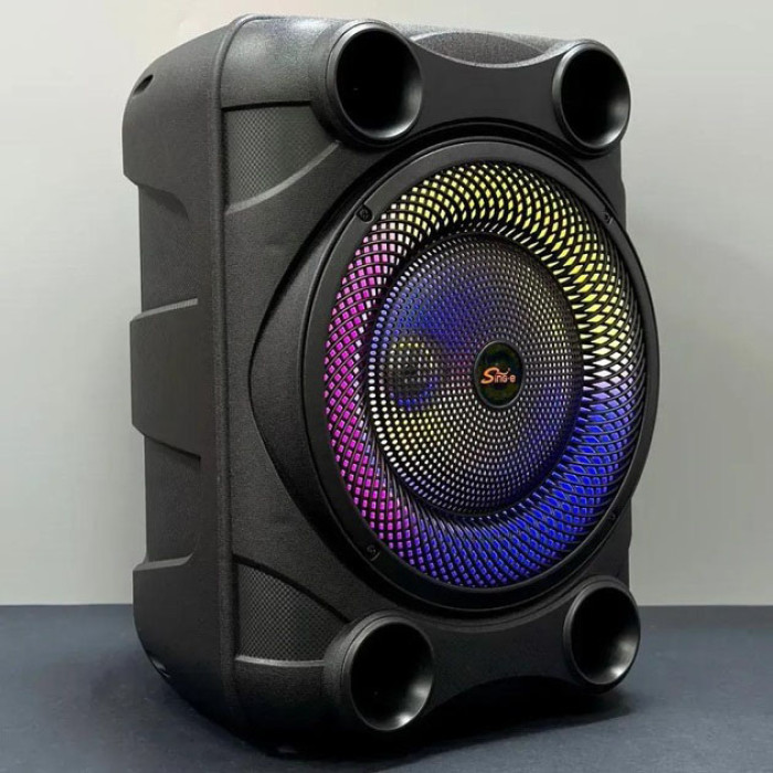 Бездротова караоке колонка з мікрофоном та RGB-підсвічуванням ZQS8148