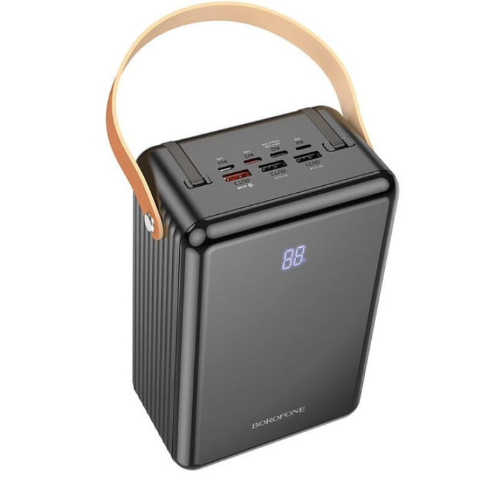 Зовнішній акумулятор повербанк BOROFONE BJ32 power bank 80000mAh швидка зарядка 22.5W