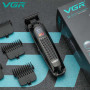 Машинка для стрижки волосся триммер VGR V-972 професійна з насадками акумуляторна USB