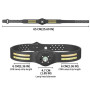 Ліхтар налобний T134-XPE-4COB (white+yellow+red) Motion Sensor, налобний ліхтарик із usb зарядкою