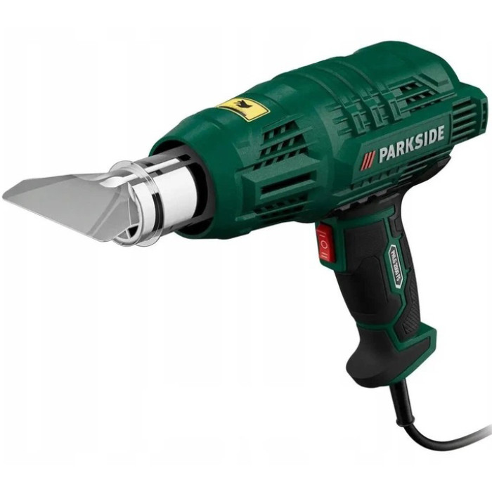 Фен будівельний мережевий Parkside 2000 Вт 350 / 600 °C