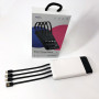 Павербанк Power Bank UKC 50000mAh Мобільна зарядка зовнішній акумулятор портативний павер. Колір: білий