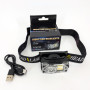 Ліхтар налобний YY-19B-3SMD+2COB(white+yellow+red), Налобний ліхтарик із usb зарядкою