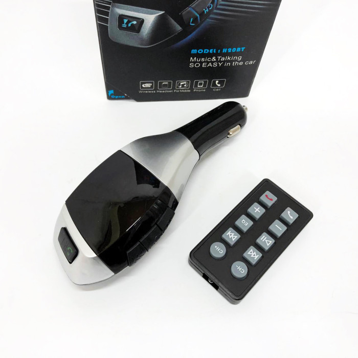 Автомобільний FM трансмітер модулятор FM FM трансмітер модулятор авто MP3 Bluetooth H20+BT