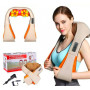 Електричний масажер роликовий з інфрачервоним випромінюванням, масажер для шиї, Massager of Neck Kneading