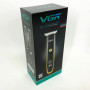 Тример для стрижки волосся та бороди VGR V-966 LED Display, машинка чоловіча для гоління. Колір: золотий