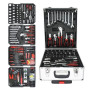 Професійний набір інструментів Tools Set KRAFFTEC у валізі з тріскачкою із 408 предметів