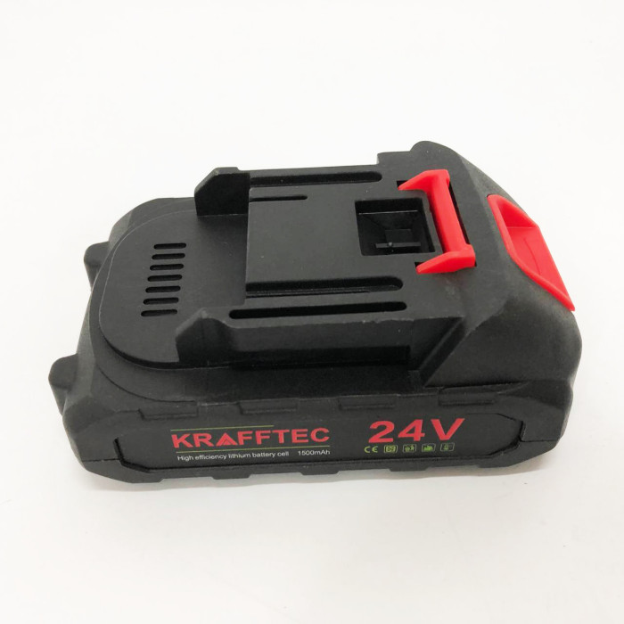 Літій-іонний акумулятор KRAFFTEC 24V 1500mAh для електроінструментів, Акумулятори для дриля шуруповерта