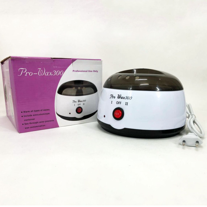 Воскоплав з терморегулятором PRO-WAX 100 для воску в банці, в гранулах, таблетках 400 мл