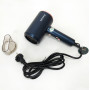 Фен Rainberg RB-2212 8800 W з регуляцією температури та швидкості для сушіння та укладання волосся. Колір: синій