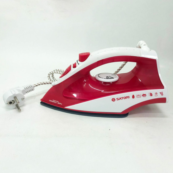 Праска SATORI SI-1820-RD, парова праска відпарювач, професійна парова праска