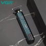 Тример для стрижки волосся, вусів, бороди VGR V-077 з USB зарядкою, корпус метал, триммер бездротовий