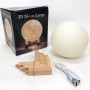 Нічник світиться місяць Moon Lamp 18 см, Ночник дитячий для кімнати, Дитячий нічник безпечний для дитини