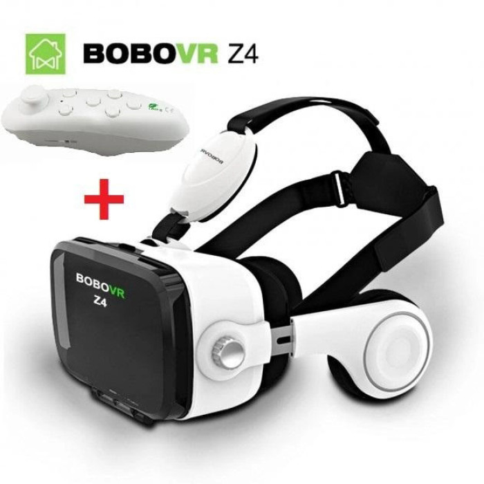 3D окуляри віртуальної реальності VR BOX Z4 BOBOVR Original з пультом та навушниками