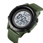 Годинник наручний чоловічий SKMEI 1508AGWT ARMY GREEN-WHITE, Водонепроникний чоловічий годинник. Колір: зелений