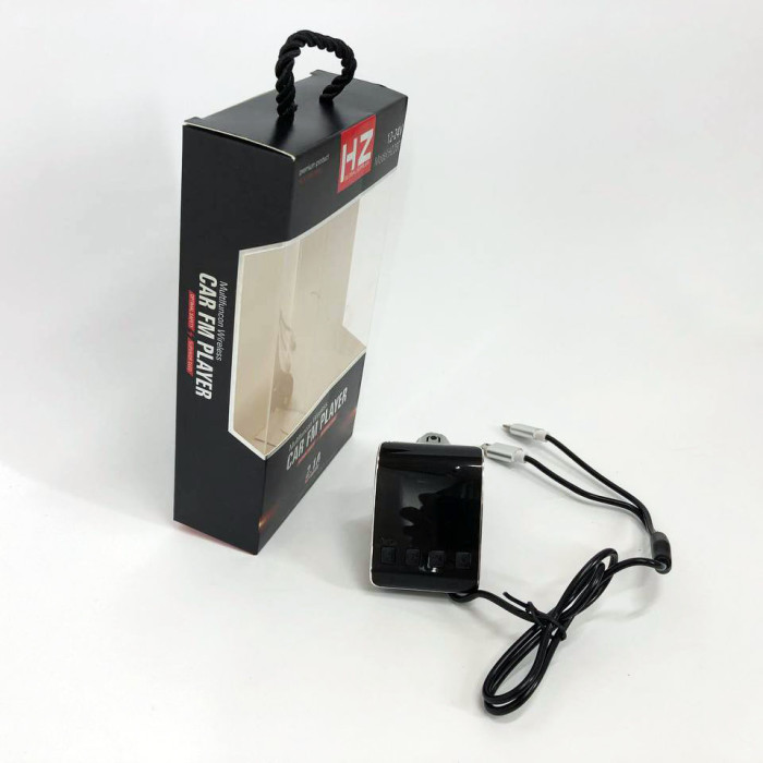 FM модулятор HZ H22 BT для авто з Bluetooth, Авто трансмітер від прикурювача, Bluetooth фм передавач