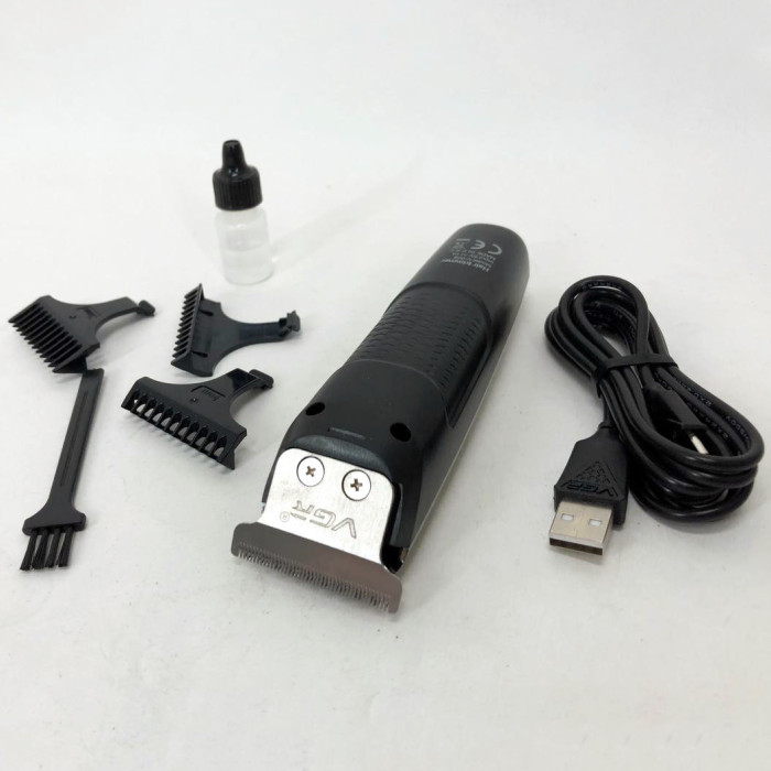 Професійна триммер бездротова для стрижки волосся VGR V-008 Pro, машинка для стрижки голови
