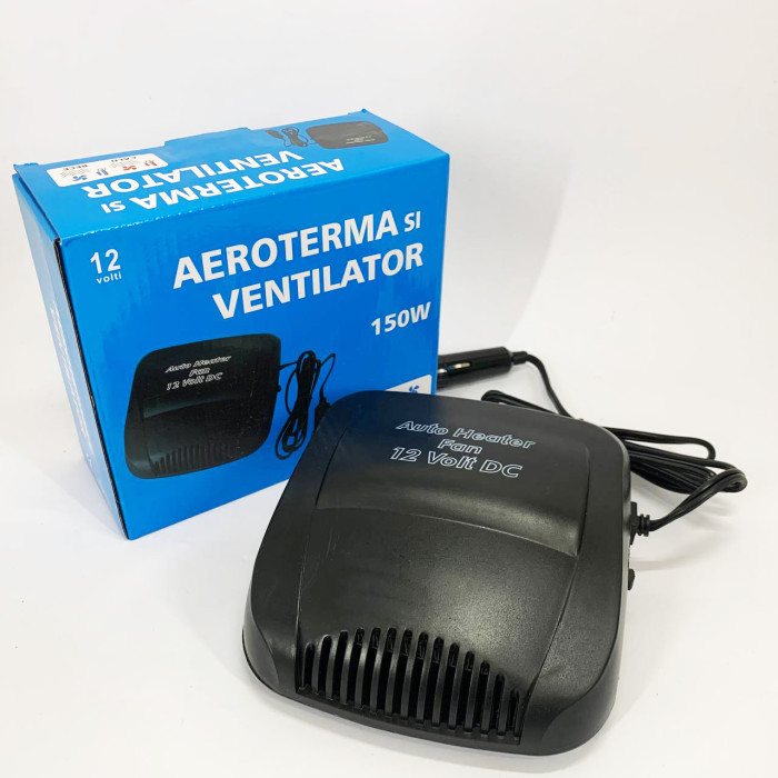 Автомобільна Дуйка CAR FAN CF-702 - Портативний автомобільний обігрівач салону від прикурювача, автодуйка