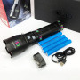 Ліхтар NIGHT VISION FLUORESCENCE G02-PM50-TG, Потужний кишеньковий ліхтарик, Сильний ліхтарик