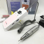 Портативний фрезер для нігтів Nail Drill YT-928 акумуляторний з індикатором заряду на 35 000 оборотів. Колір: білий