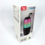 Портативна колонка TG644 5W з RGB підсвічуванням та ремінцем, Бездротова колонка потужна. Колір: зелений